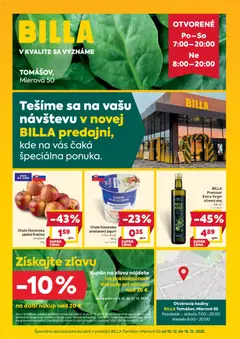 Billa leták platný od 10.12.2025