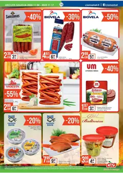 ČIA MARKET leidinys galioja nuo 04.11.2025 | Puslapis: 10
