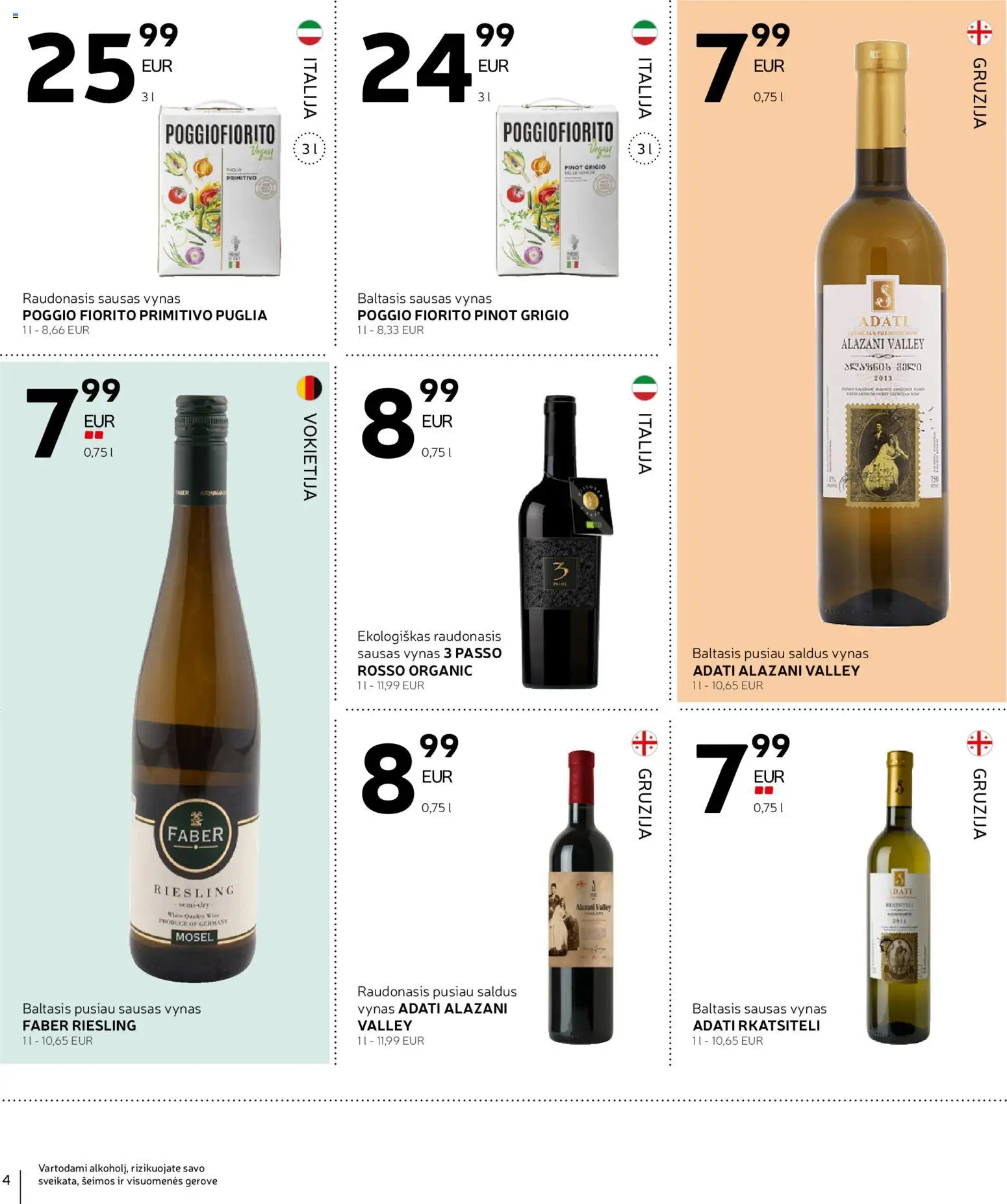 Rimi akcijos nuo 01.06.2026 | Puslapis: 4 | Prekių: Vynas