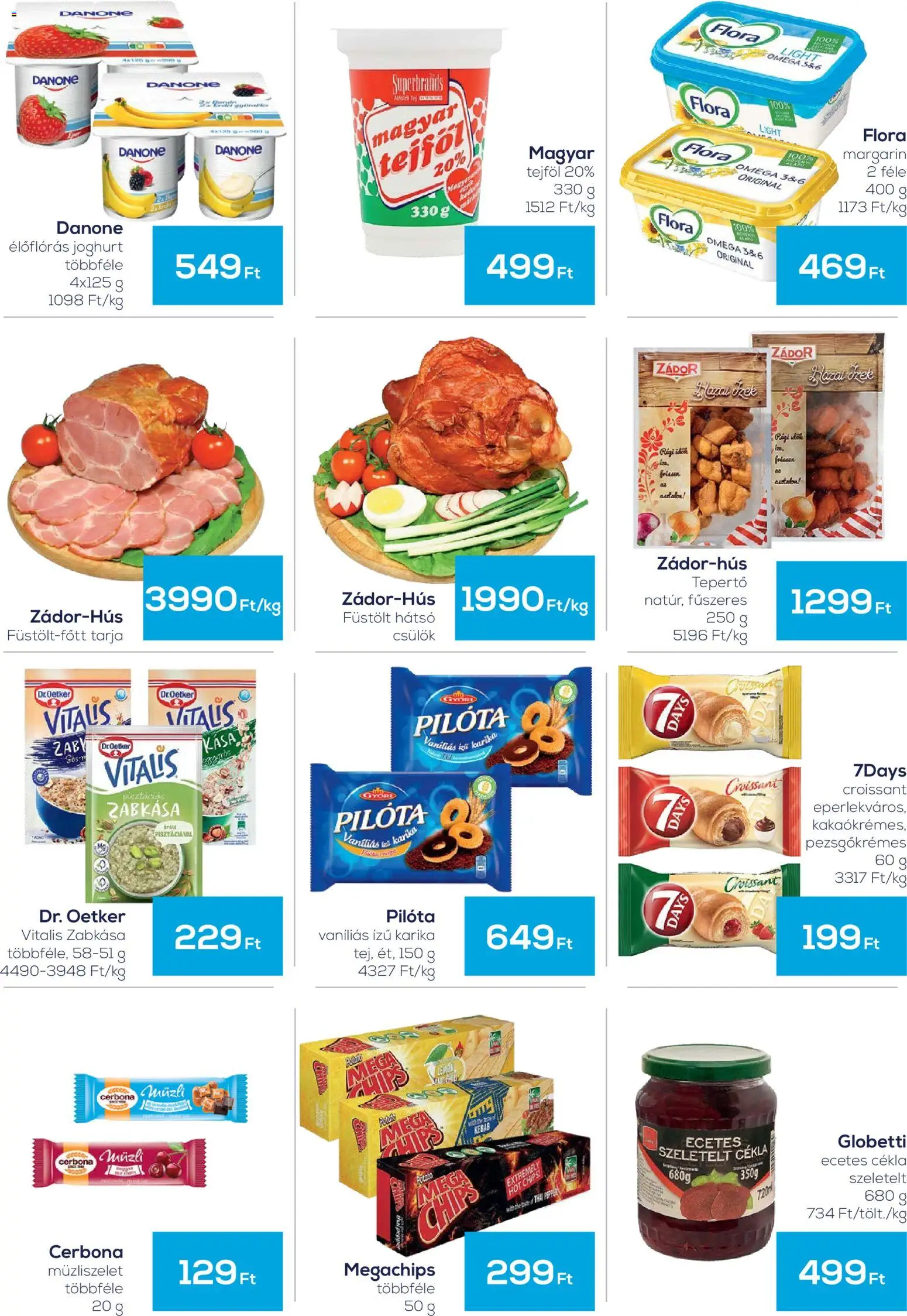 G'Roby akciós ujság - amely érvényes a következő dátumtól: 22.01.2026 | Oldal: 2 | Termékek: Chips, Croissant, Margarin, Müzliszelet