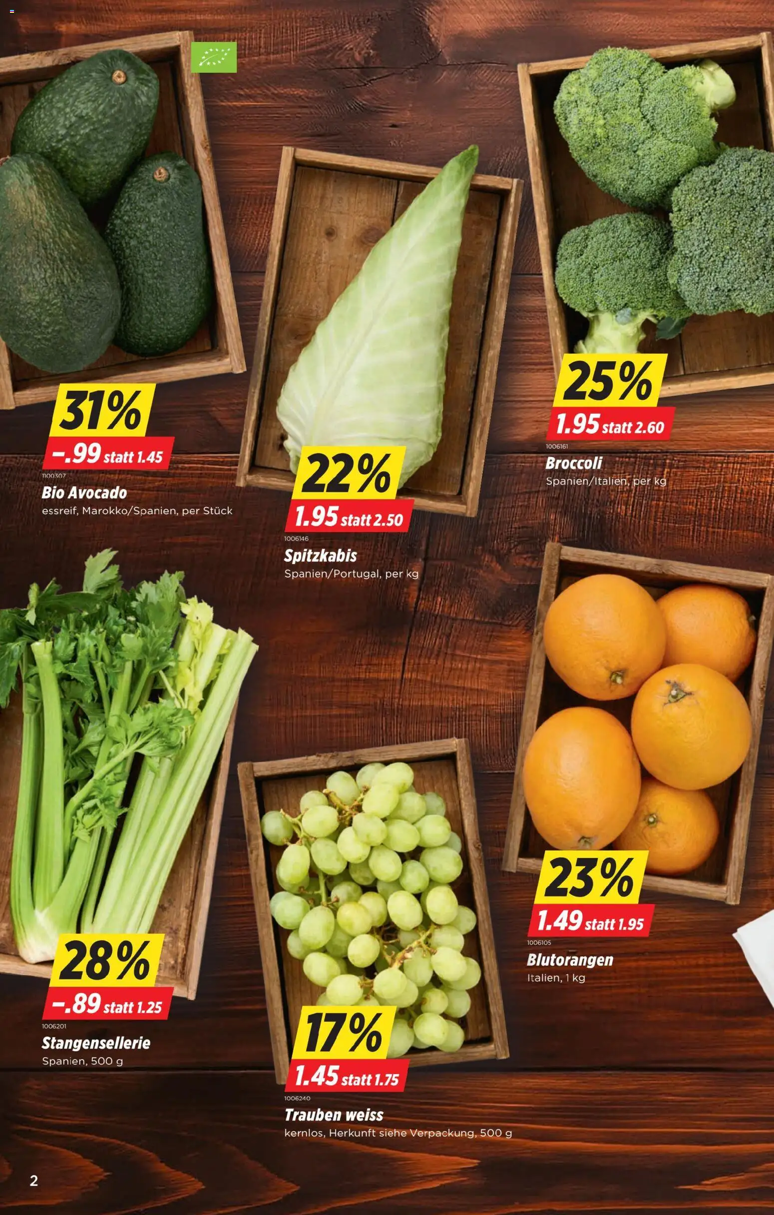 Denner Aktionen – gültig ab 06.01.2026 | Seite: 2 | Produkte: Avocado