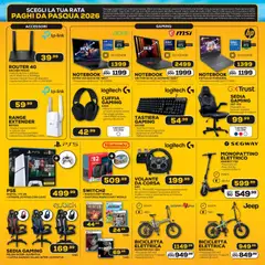 Anteprima del volantino Euronics Puglia catalogo valido a partire dal 31.10.2025 | Pagina: 7 | Prodotti: Router, Monopattino, Braccioli, Monopattino elettrico