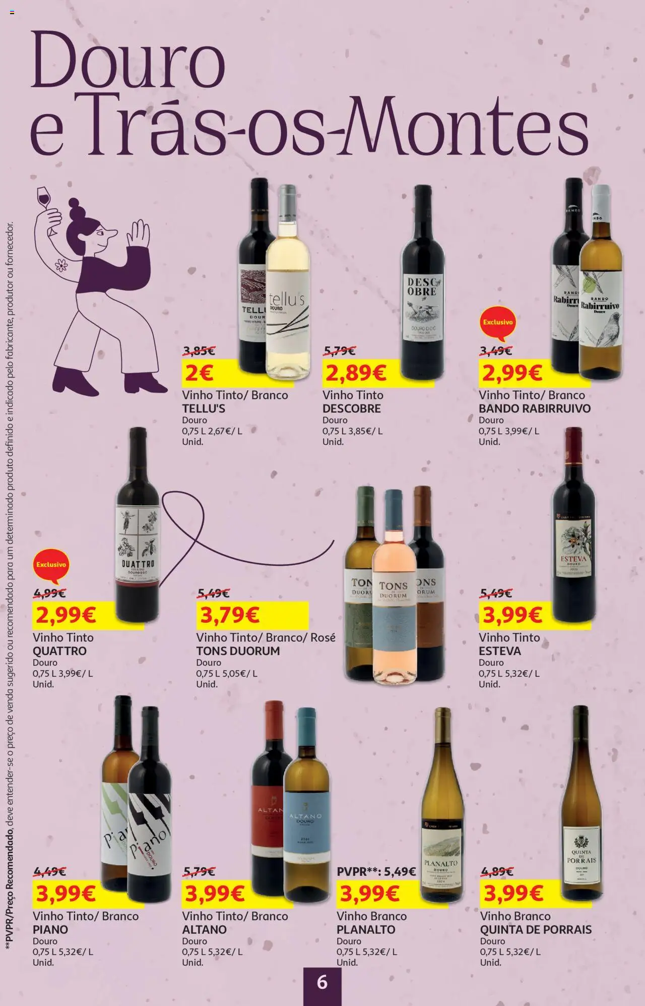 Auchan - Vinhos │ válido de 18.09.2025 | Página: 6 | Produtos: Vinho, Vinho tinto