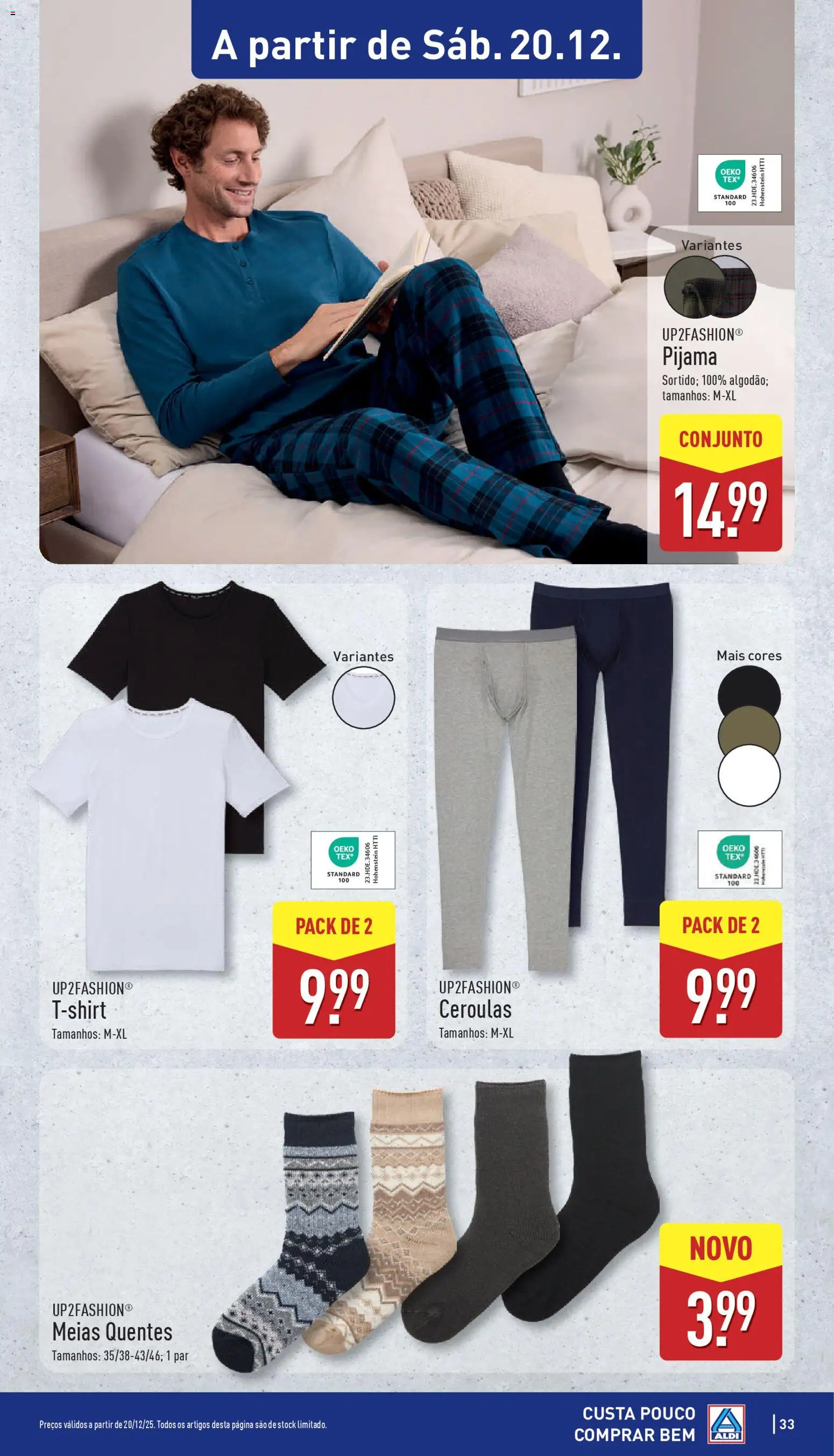 Aldi folheto │ válido de 15.12.2025 | Página: 33 | Produtos: Meias