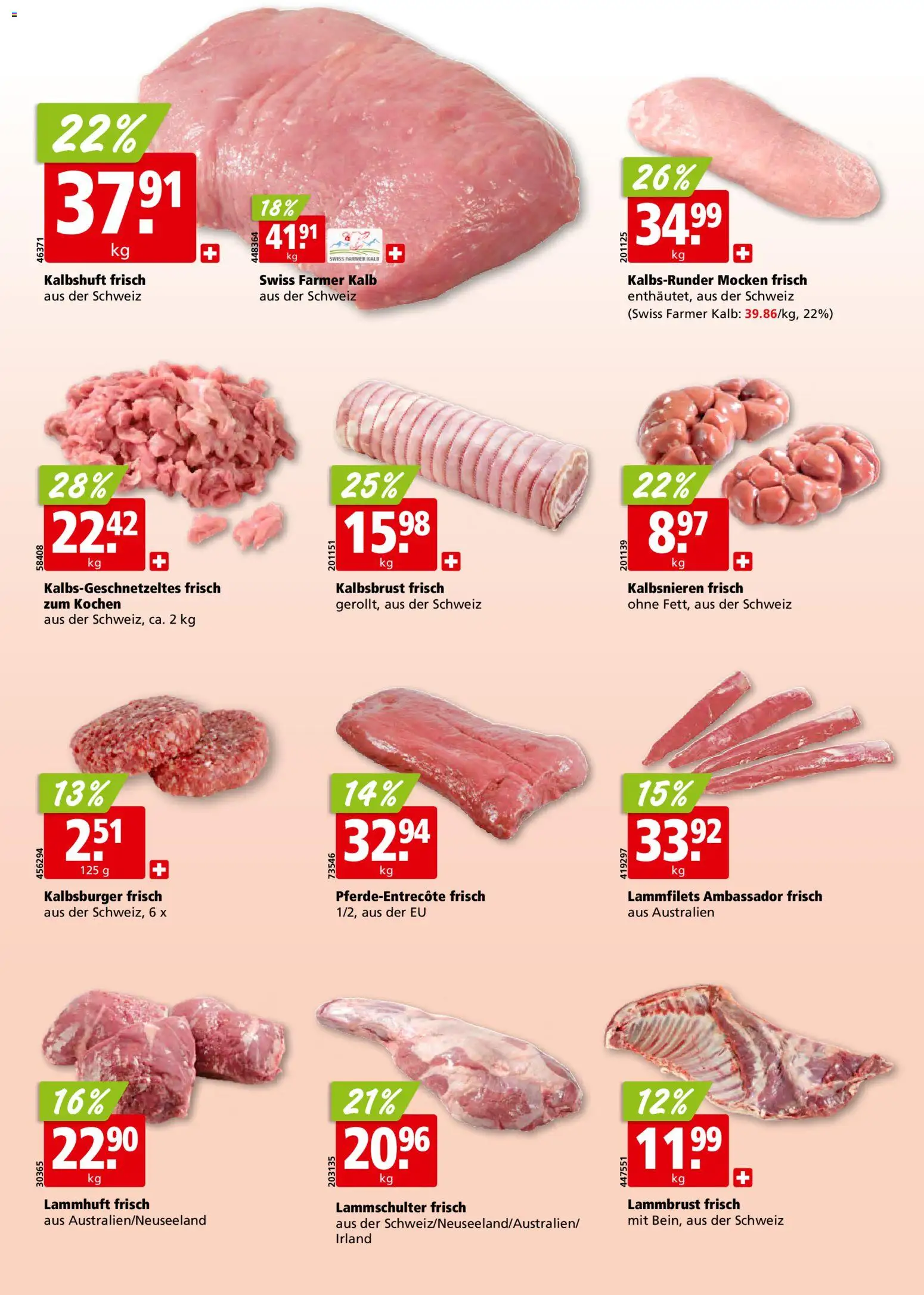 Aligro aktionen Schlieren, Gossau SG, Frauenfeld, Rapperswil-Jona, Sargans, Bern, Brüttisellen, Pratteln, Emmen, Spreitenbach – gültig ab 13.04.2026 | Seite: 8