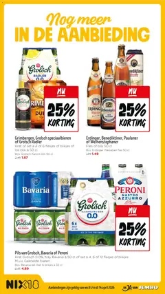 Jumbo folder week 15 - Voorbeeld van een folder van Jumbo, geldig van 08.04.2026 | Pagina: 39 | Producten: Bier, Fles