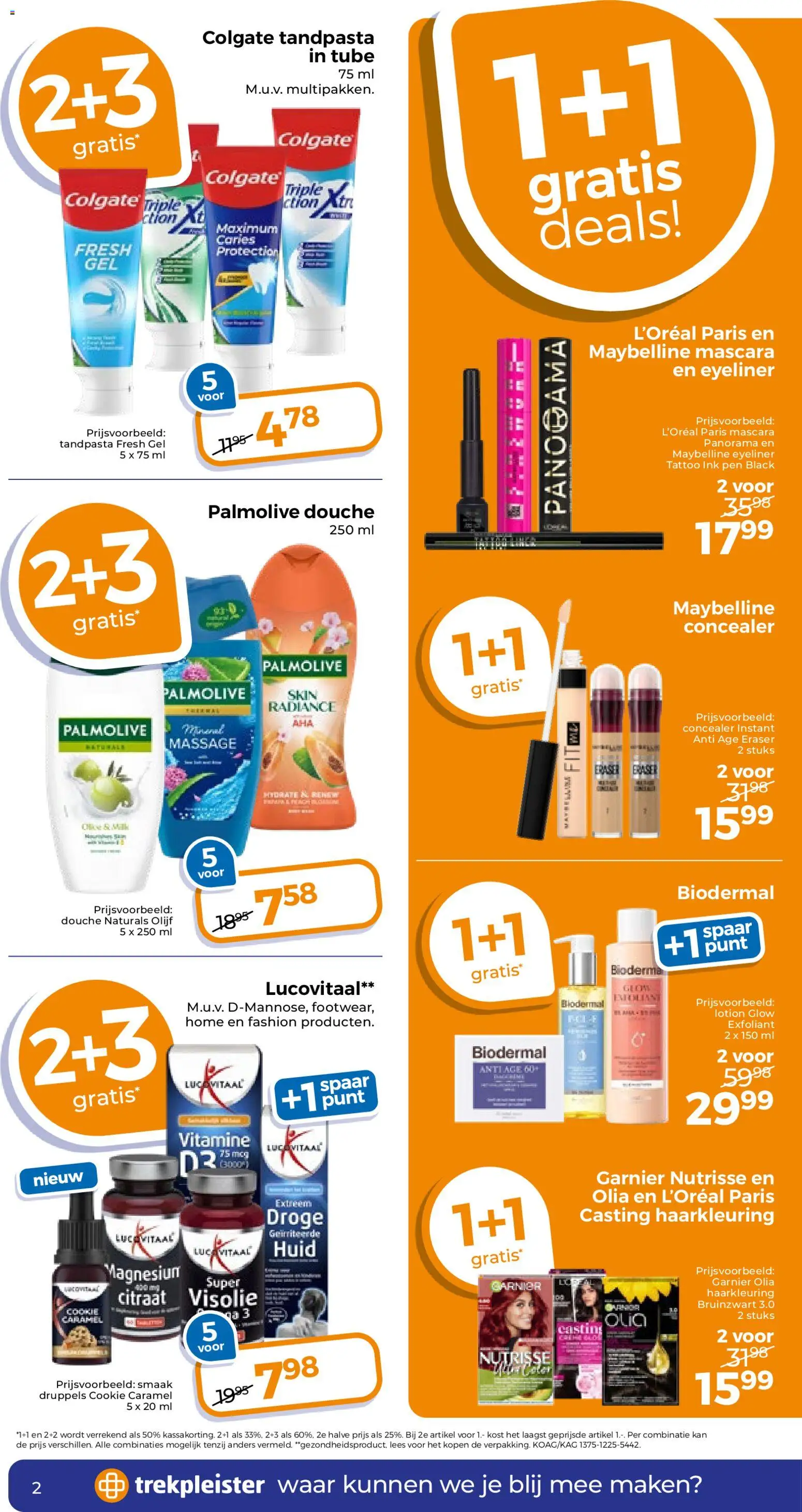 {H1} | Pagina: 2 | Producten: Pen, Douche, Concealer, Mascara