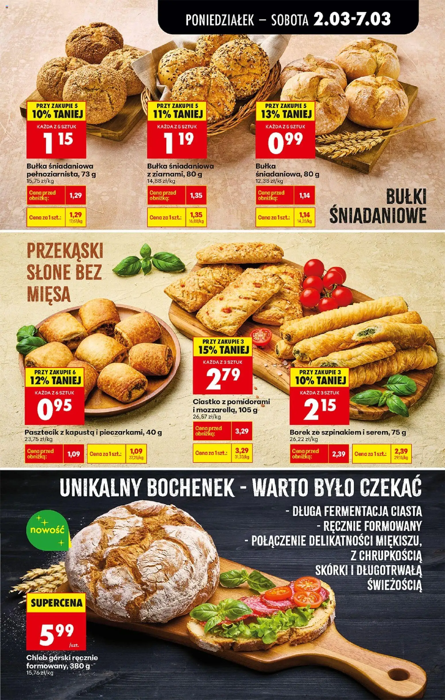 Biedronka Polsko leták od 02.03.2026 | Strana: 51 | Produkty: Chléb, Kapusta