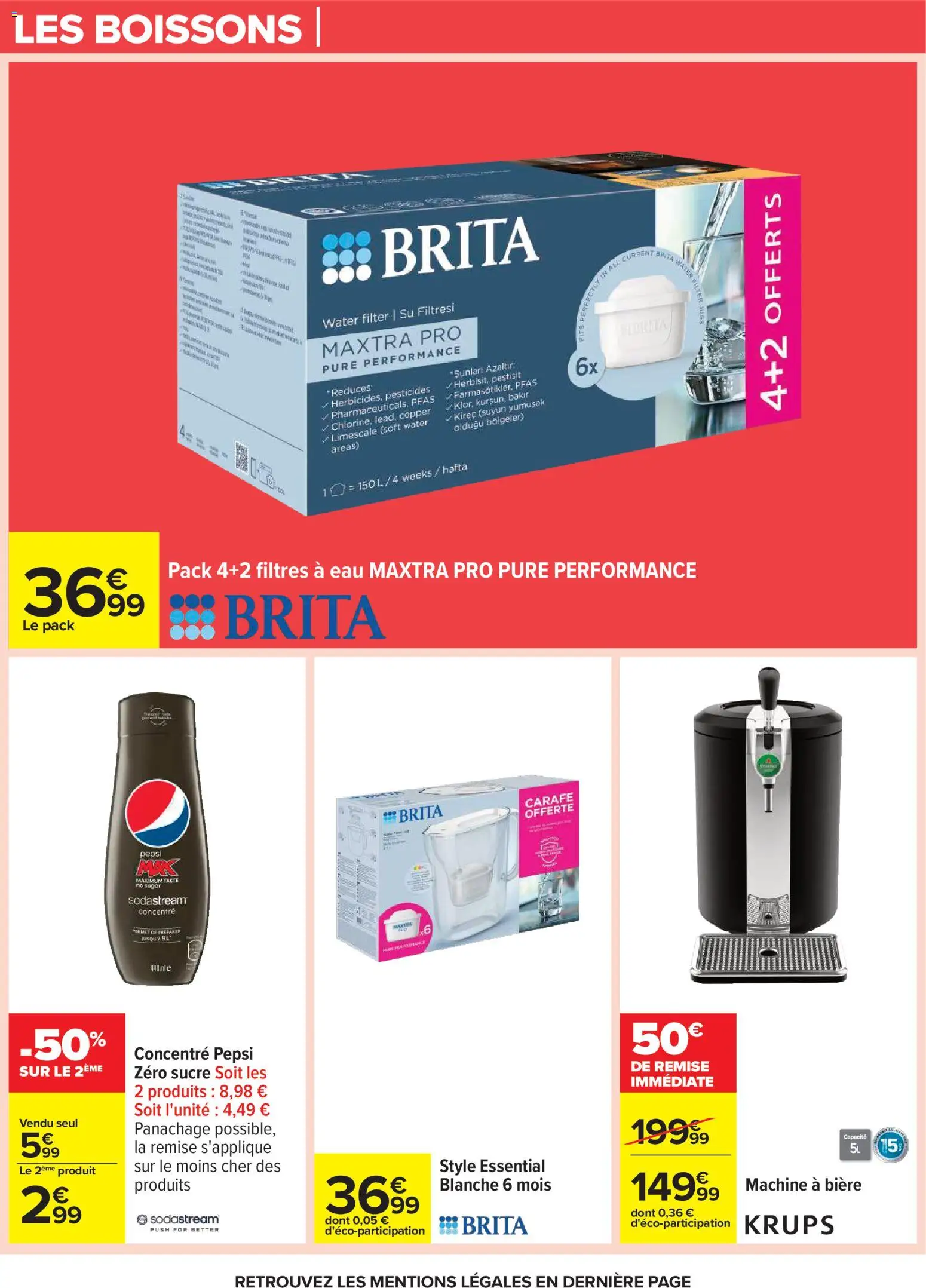 {H1} | Page: 97 | Produits: Sucre, Sodastream, Krups, Bière