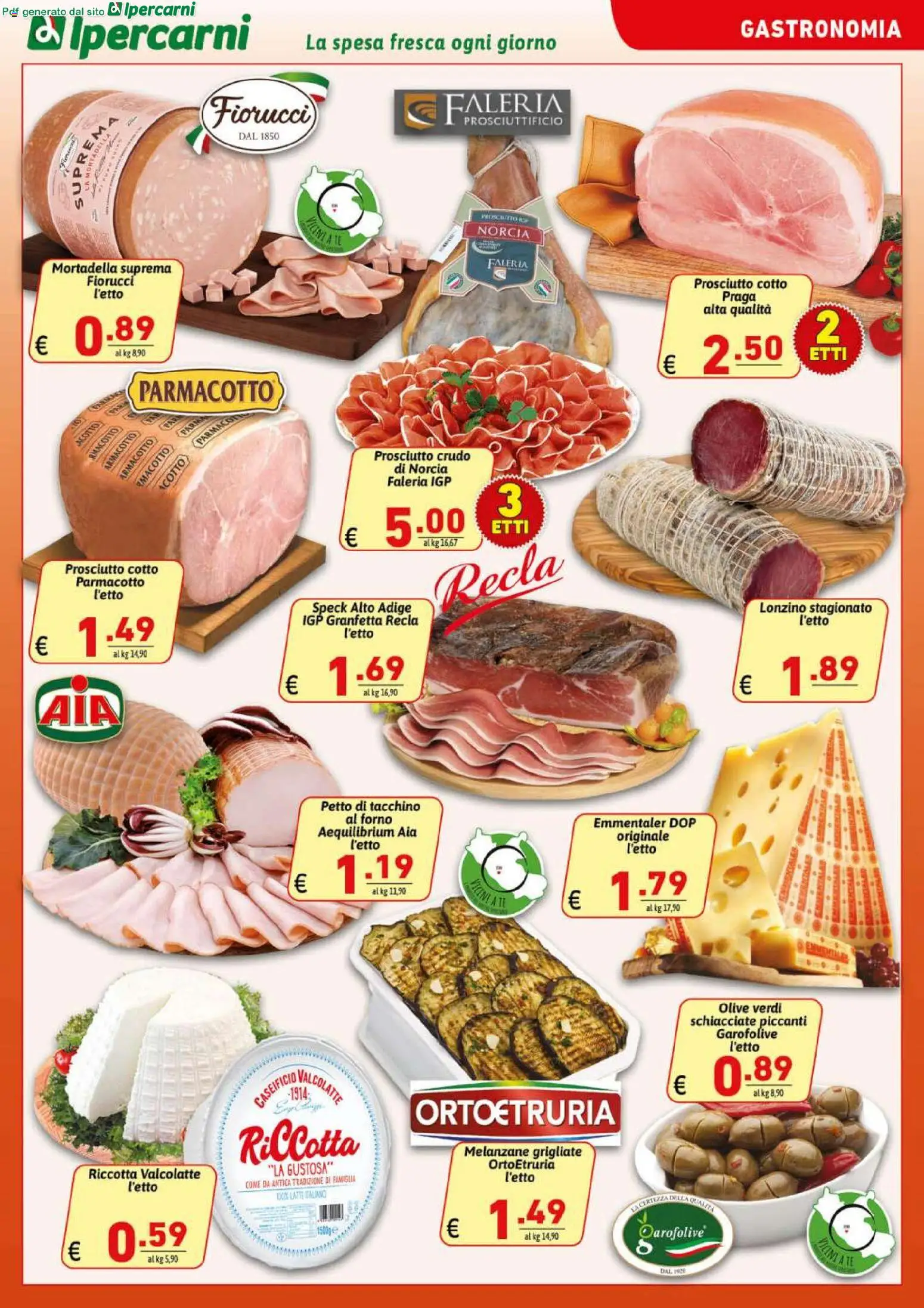 Volantino Ipercarni del 25.02.2026 | Pagina: 7 | Prodotti: Speck, Prosciutto Cotto, Prosciutto, Mortadella