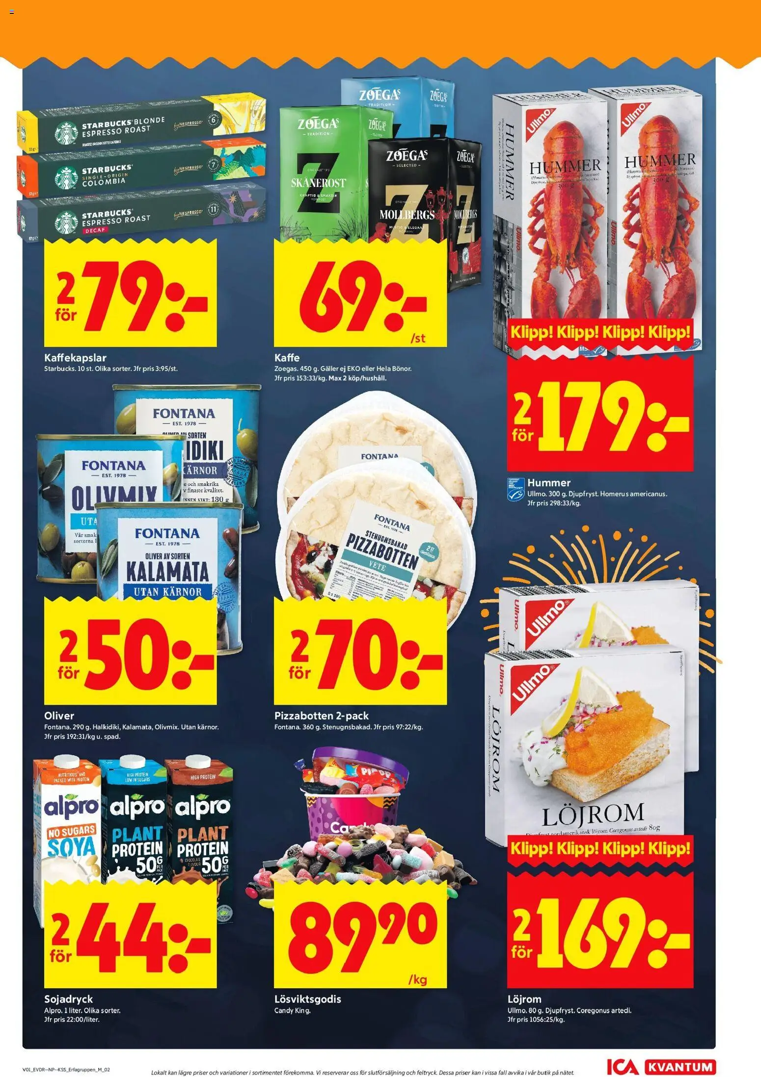 ICA Kvantum reklamblad aktuell från 30.12.2025 | Sida: 7 | Produkter: Löjrom, Galler, Kaffekapslar, Kaffe