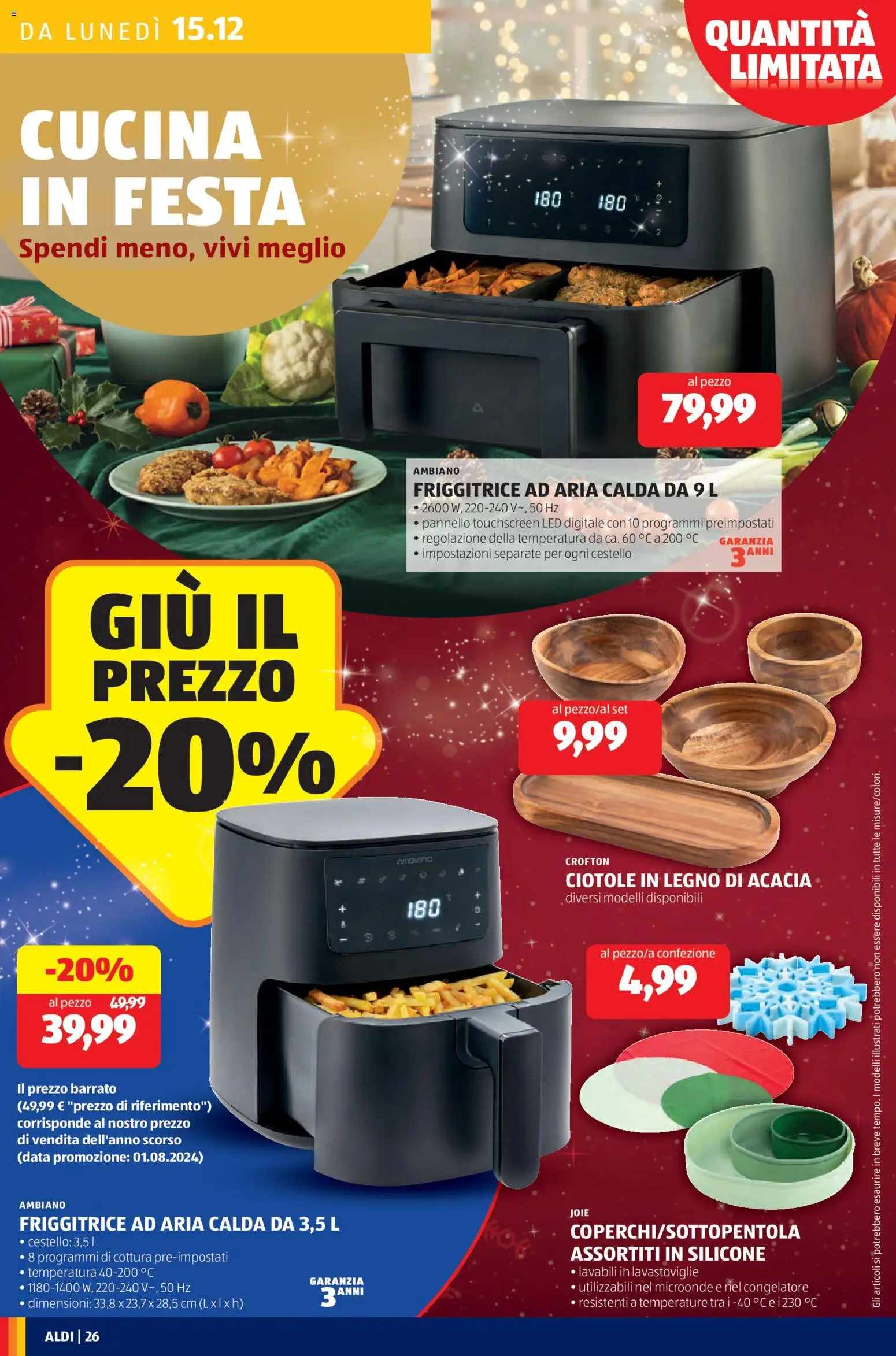 Volantino Aldi del 15.12.2025 | Pagina: 26
