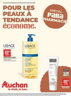 Auchan - Prévisualisation de Auchan - Pour les peaux à tendance économe valide à partir de 30.09.2025