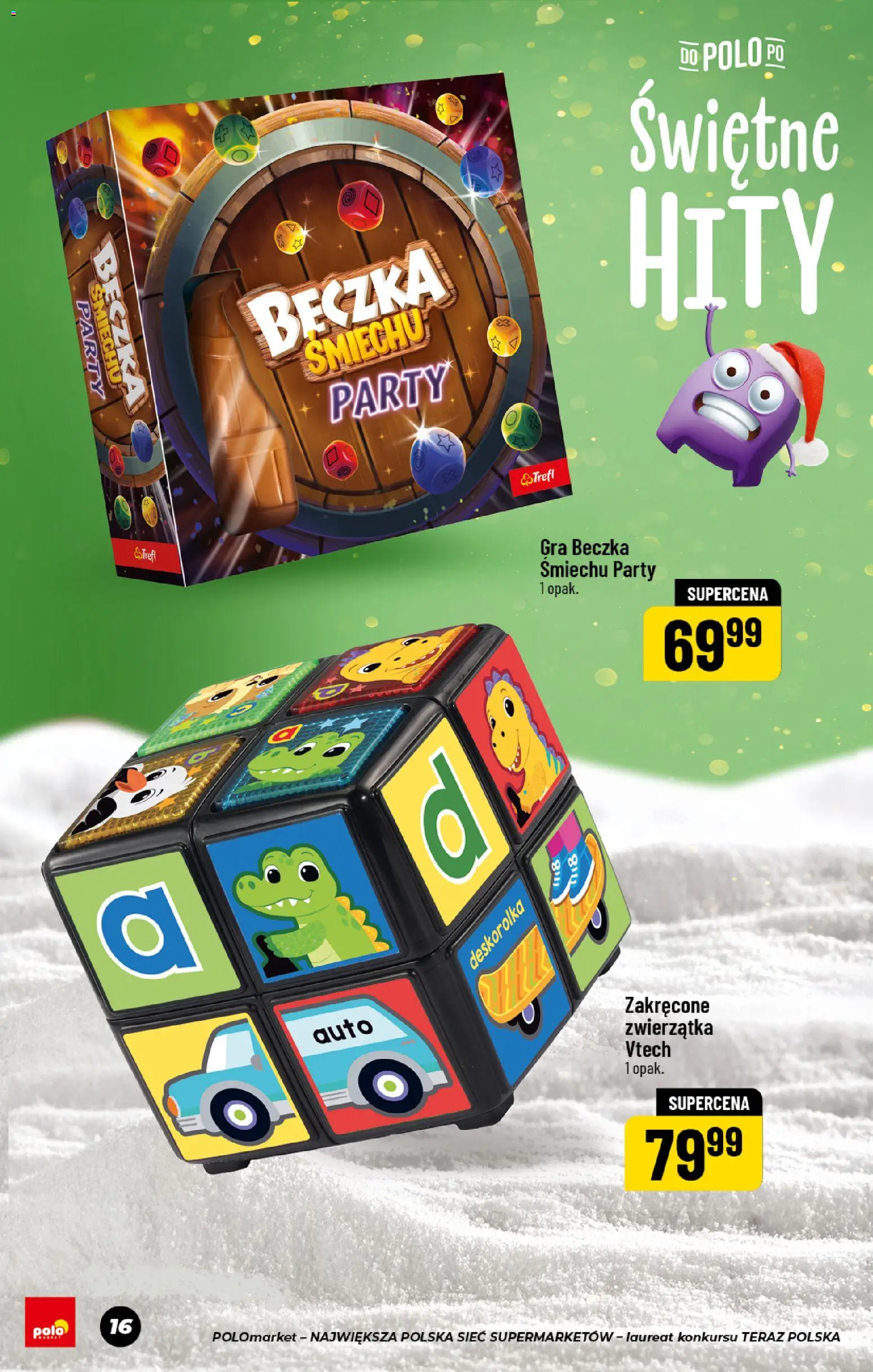 POLOmarket Gazetka - Boże Narodzenie od 07.11.2025 | Strona: 16 | Produkty: Gra, Deskorolka