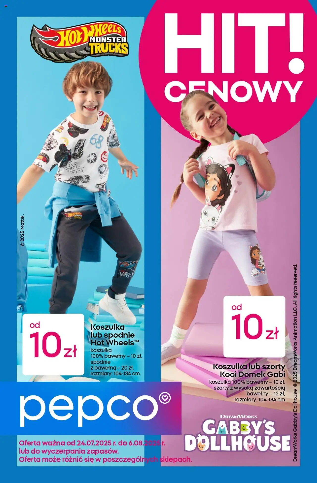 Pepco Gazetka od 24.07.2025 | Strona: 1 | Produkty: Szorty, Spodnie