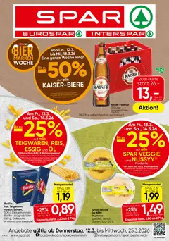 Spar Flugblatt - Salzburg ab 12.03.2026 gültig