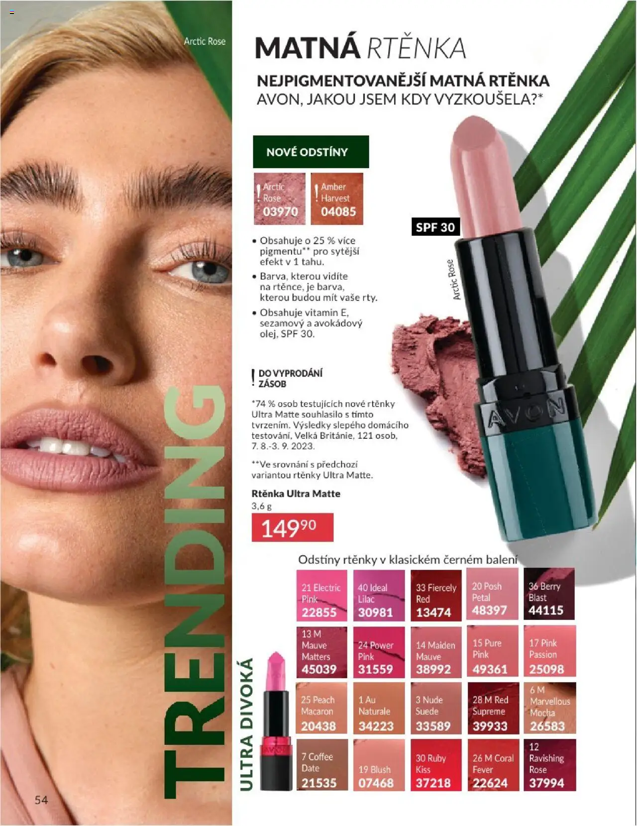 Avon katalog 8/2025 od 31.07.2025 | Strana: 54 | Produkty: Rtěnka