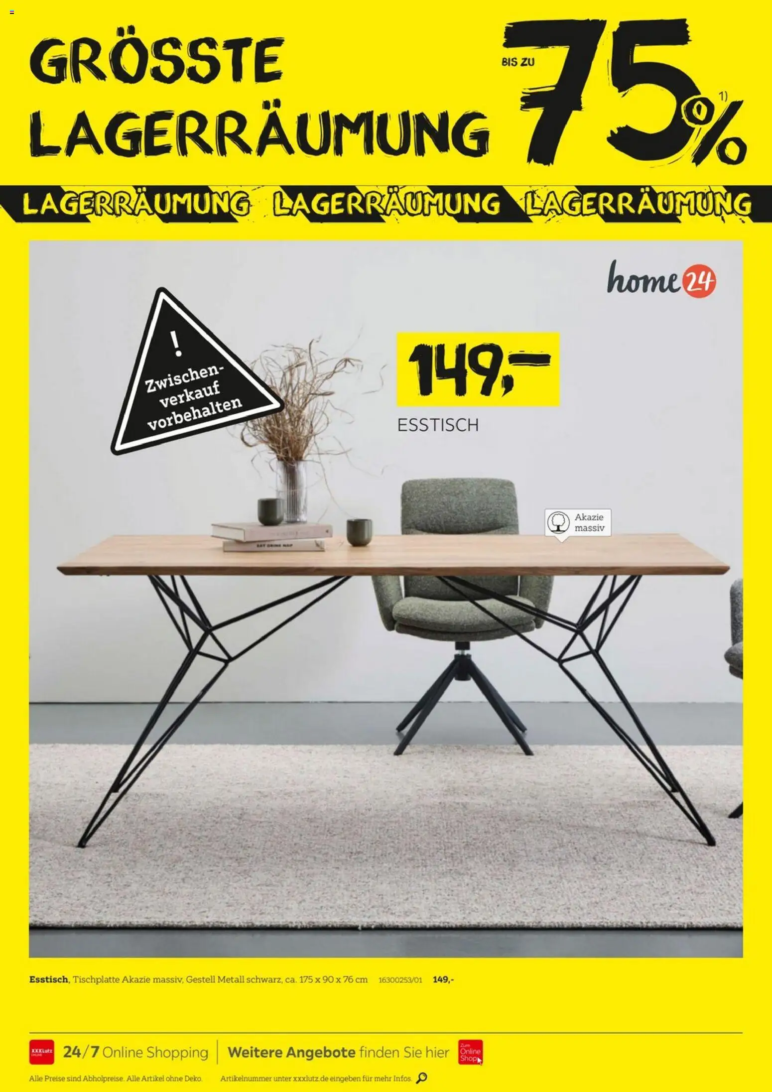 XXXL Lutz Lagerräumungsverkauf – gültig ab 21.12.2025 | Seite: 4