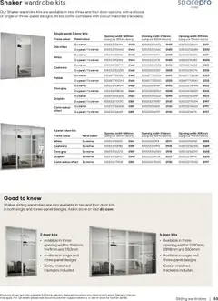 Preview of B&Q - Furniture & storage valid from 16.12.2025 | Page: 53 | Products: Mirror, Door, Doors, Wardrobe