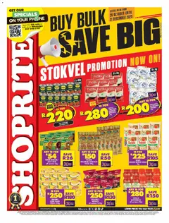 Shoprite specials catalogue – valid from 20.10.2025