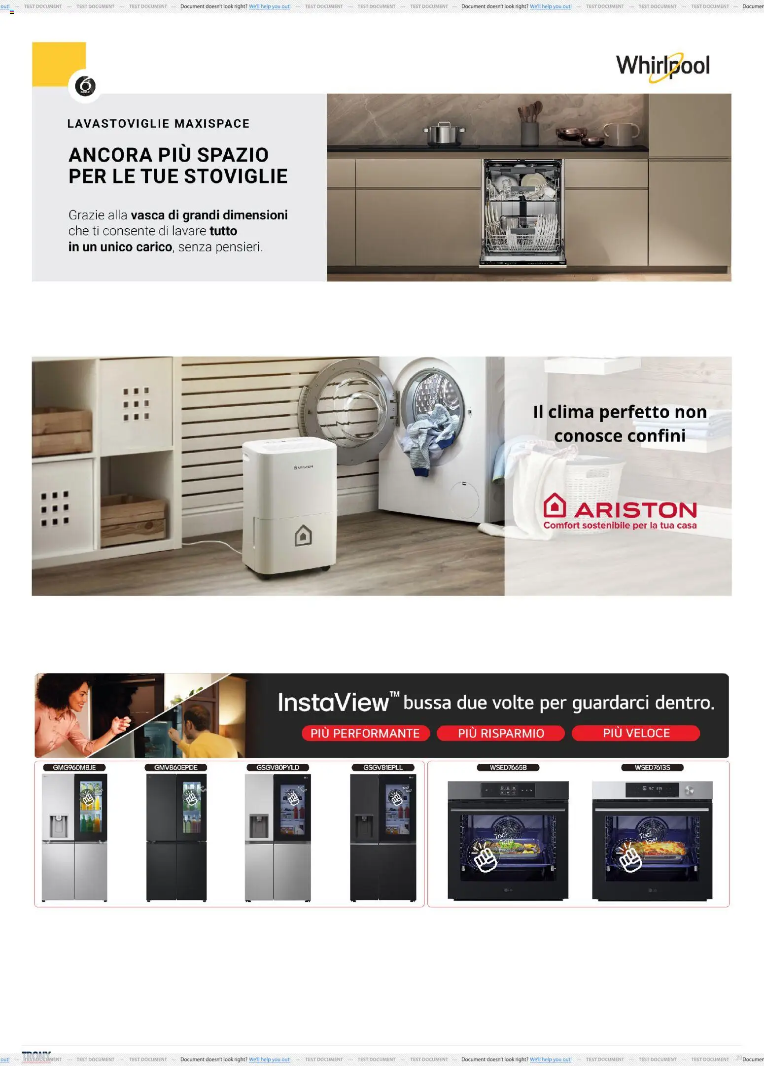 Volantino Trony del 24.11.2025 | Pagina: 20 | Prodotti: Lavastoviglie