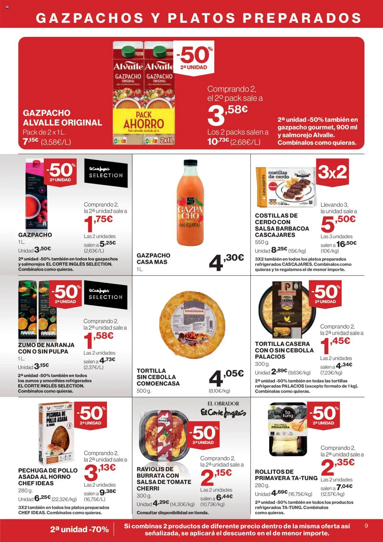 Supercor Canarias │ válido desde el 19.06.2025 | Página: 9 | Productos: Cerdo, Ροζ πιπέρι, Παγωμένο τσάι, Gazpacho