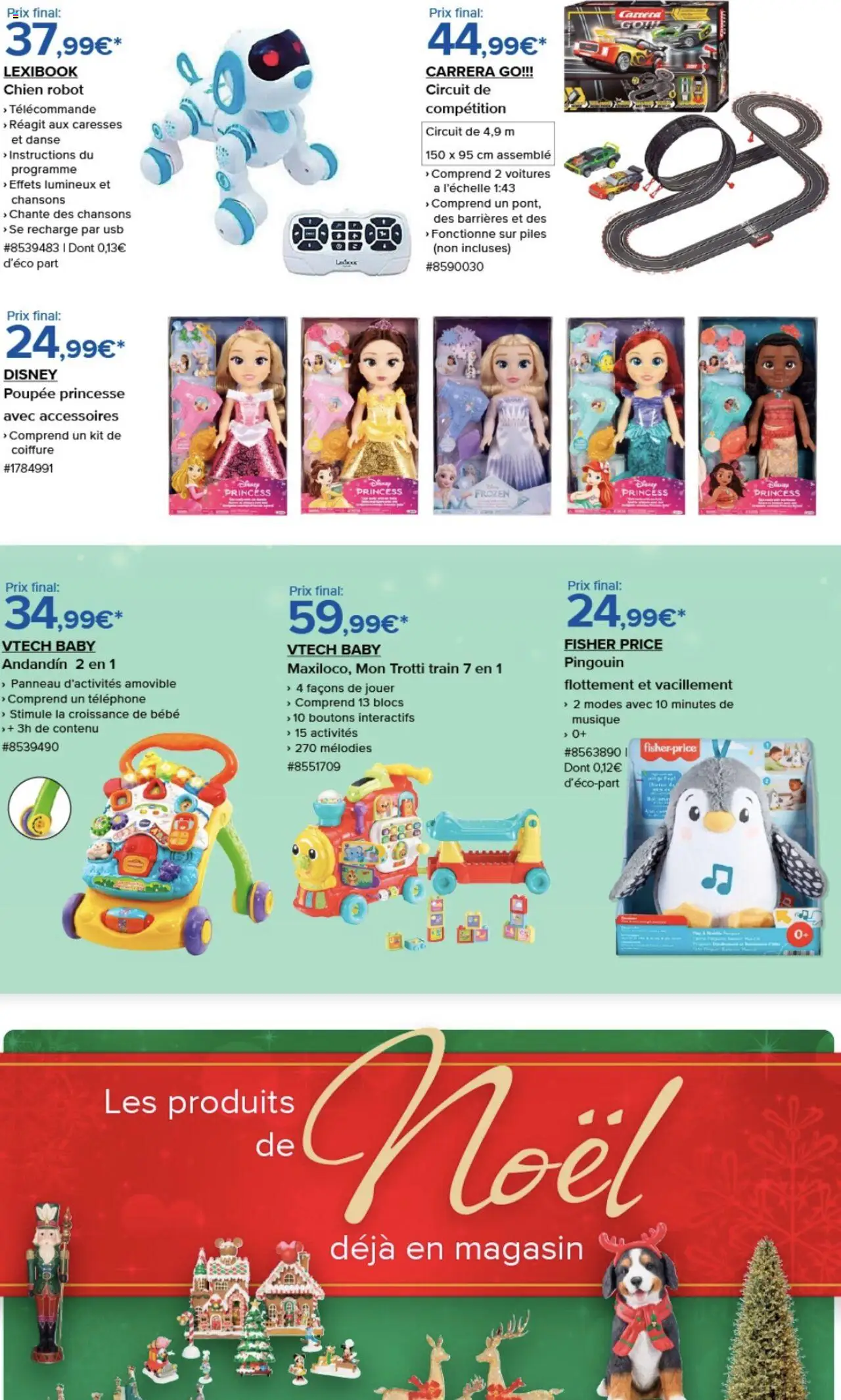  | Page: 4 | Produits: Téléphone, USB, Robot, Piles