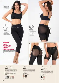 Vista previa Leonisa folleto válido desde el 01.03.2026 | Página: 48 | Productos: Café, Pantalón capri, Braga