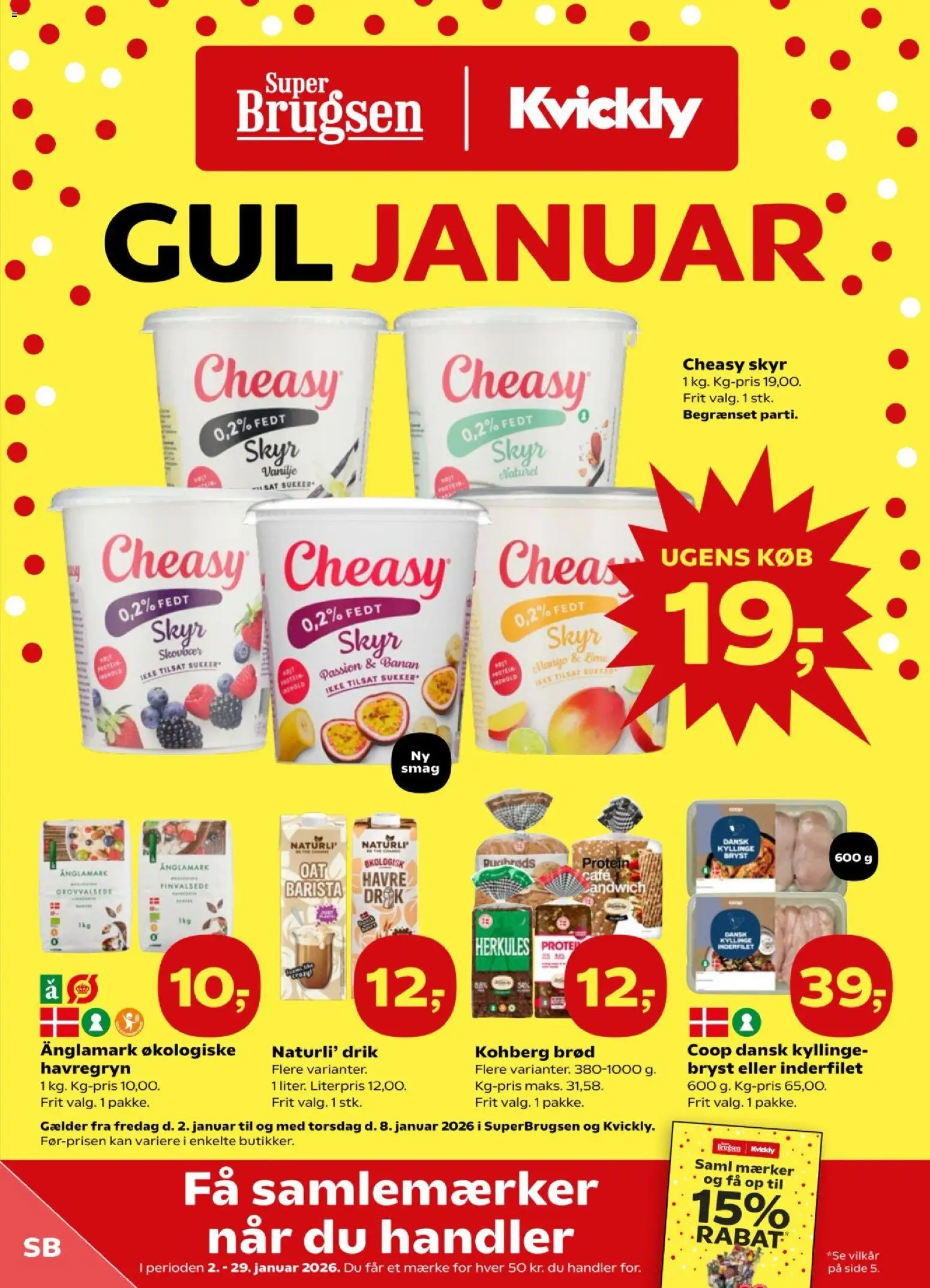 Super Brugsen tilbudsavis – gyldig fra 02.01.2026 | Side: 1