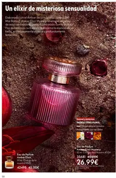 Vista previa Oriflame - Catálogo Campaña 15 válido desde el 29.10.2025 | Página: 58 | Productos: Fragancia, Eau de parfum
