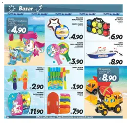 Volantino SuperConveniente del 24.06.2025 | Pagina: 24 | Prodotti: Spugna, Acqua, Pallone, Betoniera