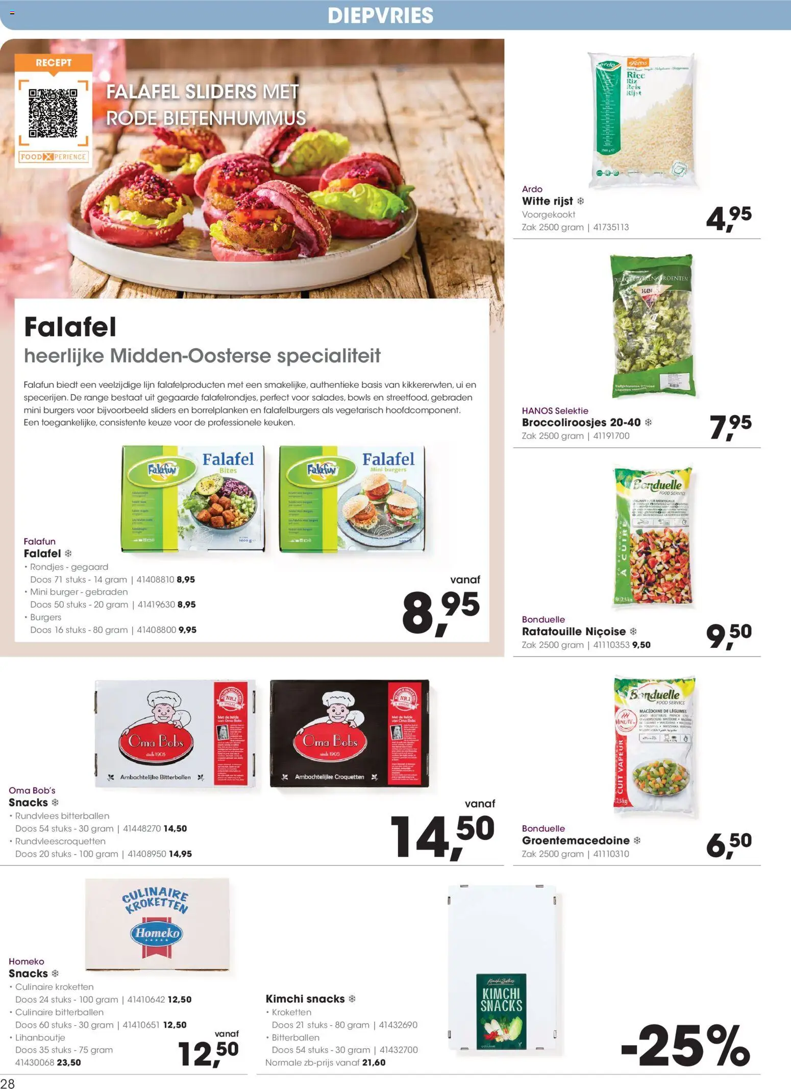 {H1} | Pagina: 28 | Producten: Ui, Rijst, Zak, Lijn