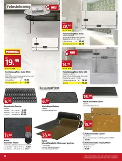 Bauhaus Aktionen ab 27.10.2025 gültig | Seite: 12 | Produkte: Fußmatte