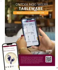 Hanos - Tableware magazine 2025-2026 - Voorbeeld van een folder van Hanos, geldig van 01.09.2025 | Pagina: 235 | Producten: Servies, Bord, Sushi, Tafel