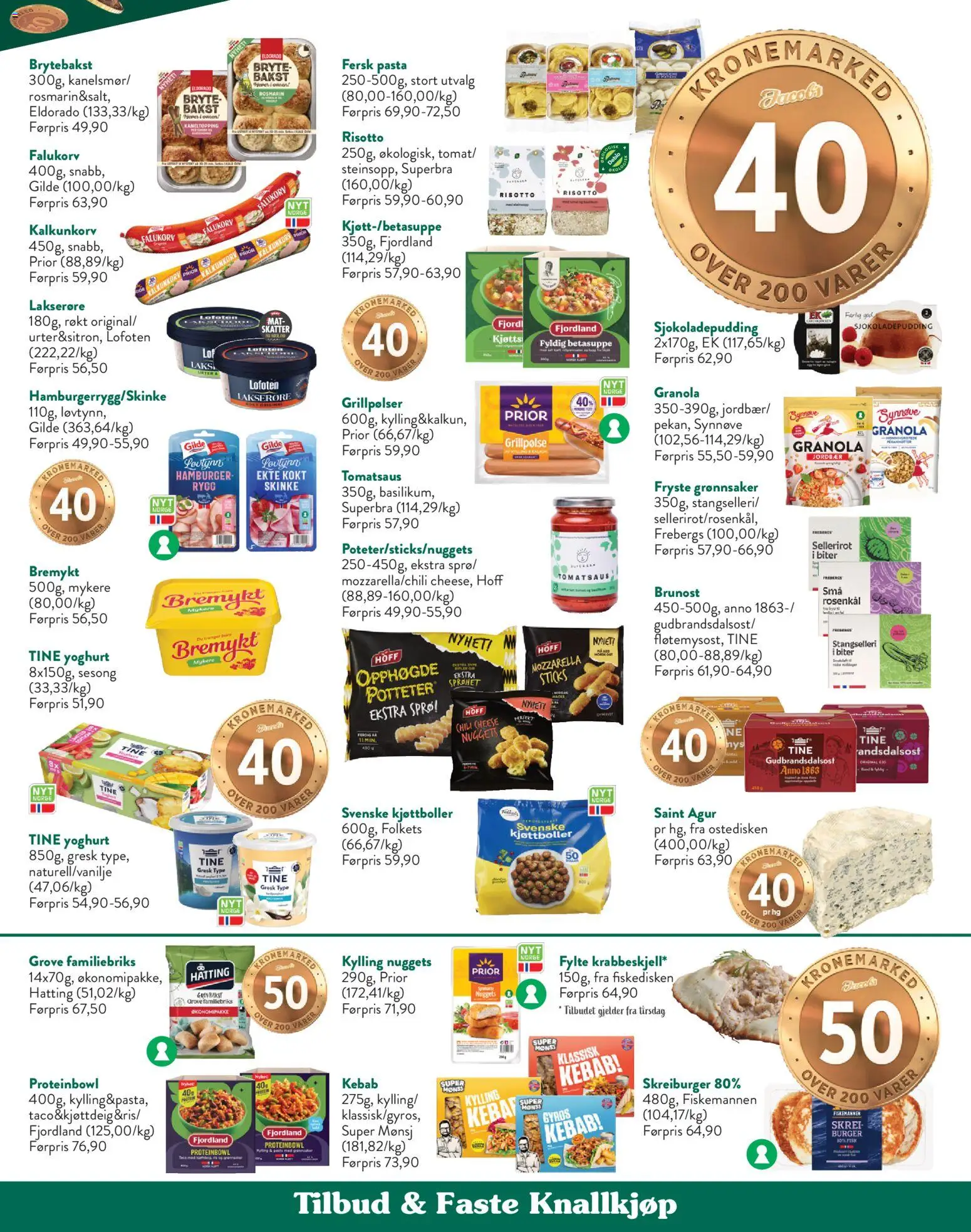 {H1} | Side: 7 | Produkter: Skinke, Jordbær, Teniși, Stangselleri