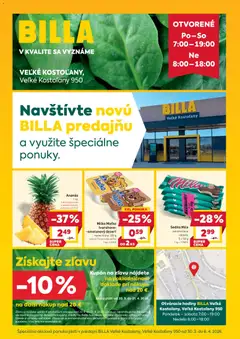Billa leták platný od 30.03.2026