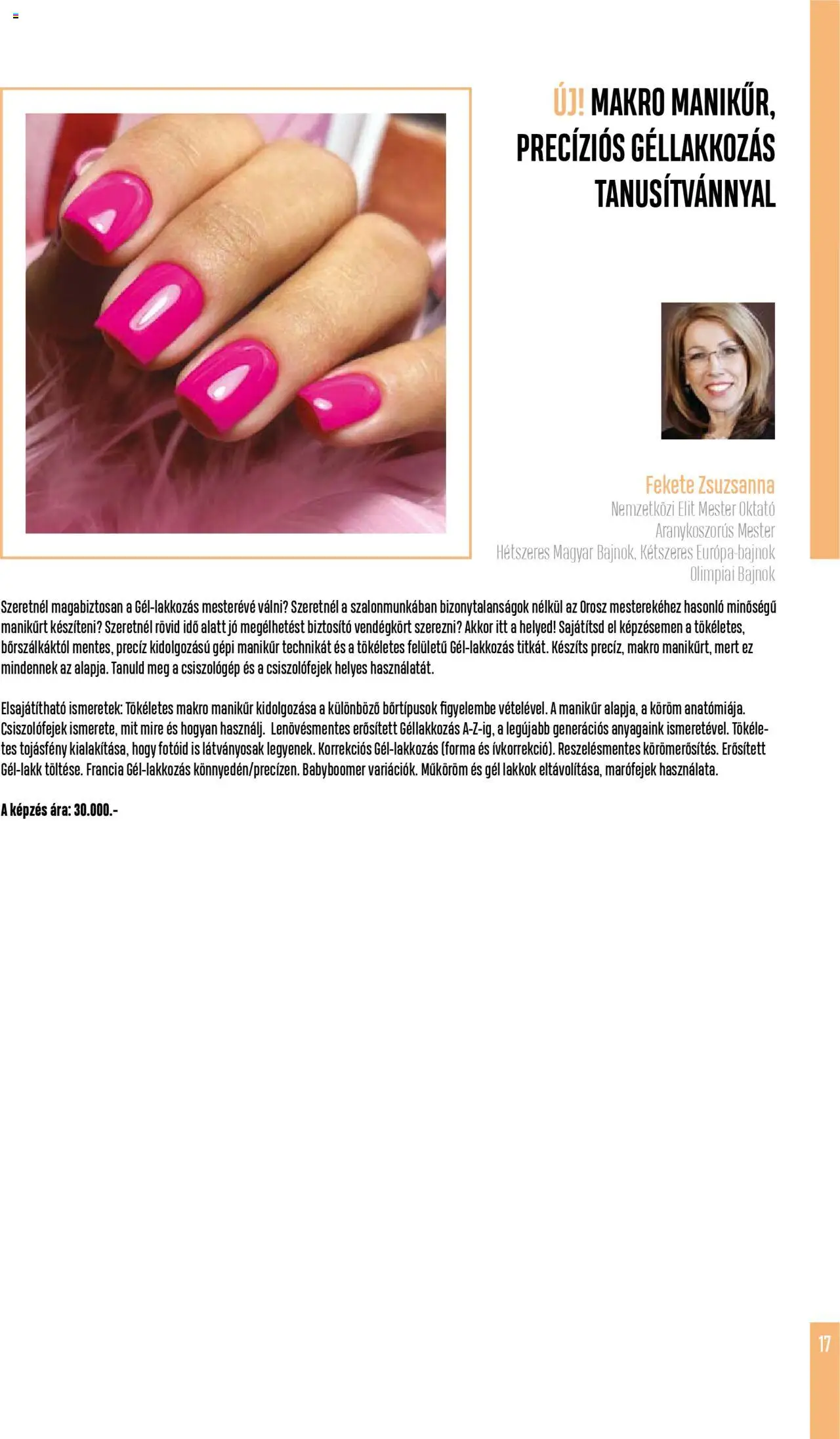 Crystal Nails akciós ujság - amely érvényes a következő dátumtól: 07.09.2025 | Oldal: 17