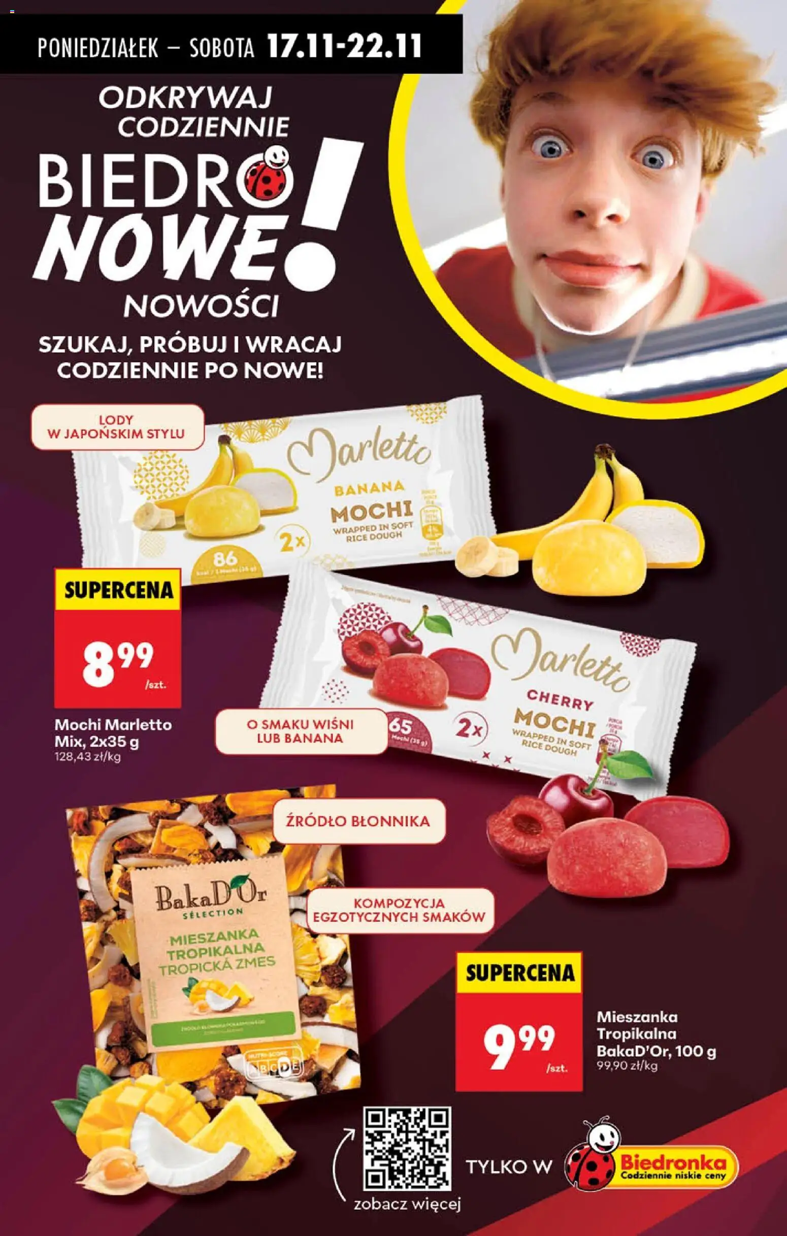 Biedronka gazetka od 17.11.2025 | Strona: 21 | Produkty: Lody