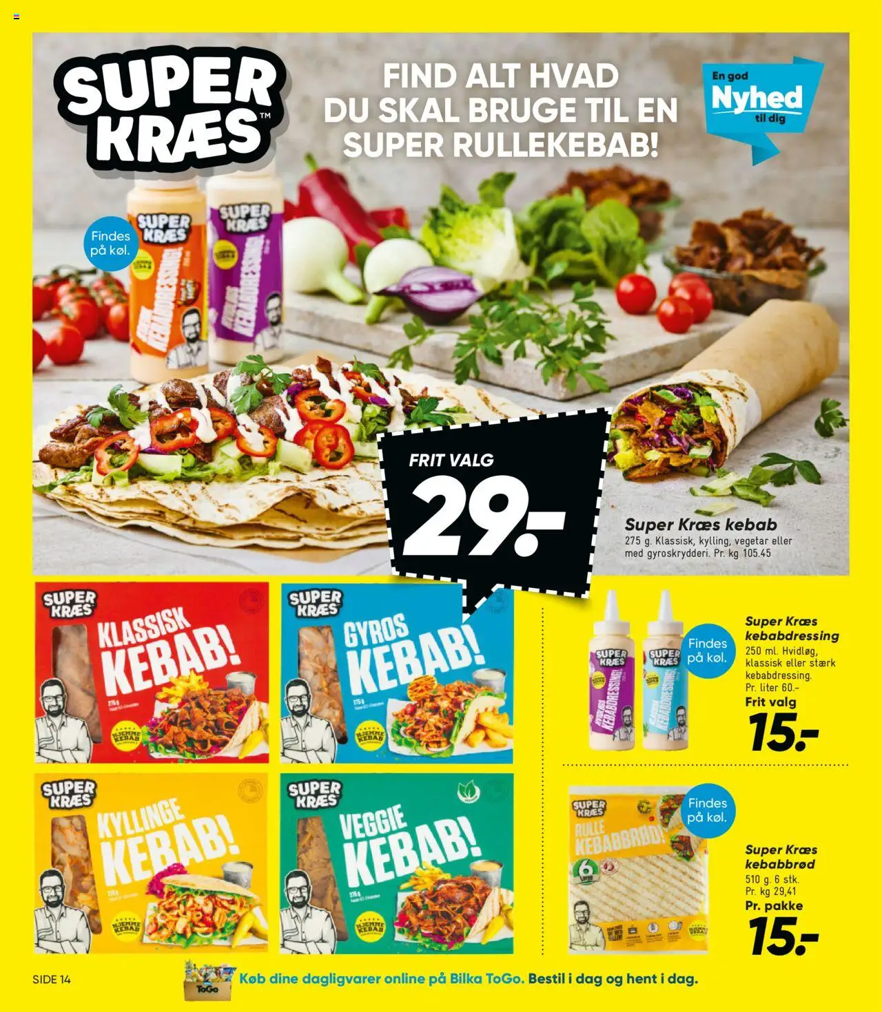 Bilka tilbudsavis – gyldig fra 19.09.2025 | Side: 17 | Produkter: Kebab