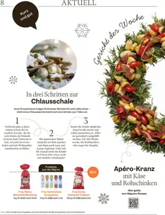 Migros Magazin ab 02.12.2025 gültig | Seite: 8 | Produkte: Schrank, Bett, Käse, Schokolade