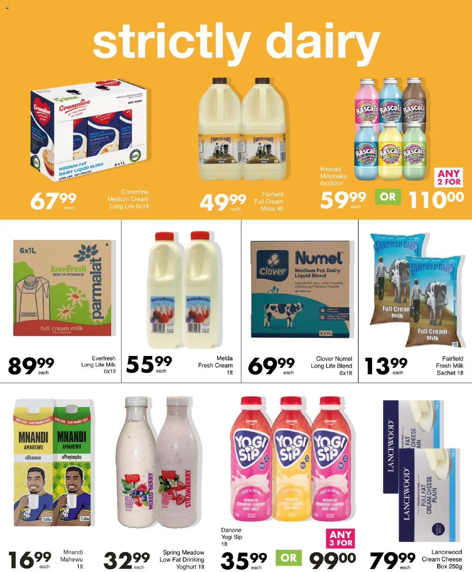 New Save catalogue – valid from 29.12.2025 | Page: 4 | Products: Yoghurt, Box, Milk, Cheese