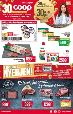 COOP - Abc & szuper / Alföld Pro-Coop Zrt. - amely érvényes a következő dátumtól: 06.11.2025