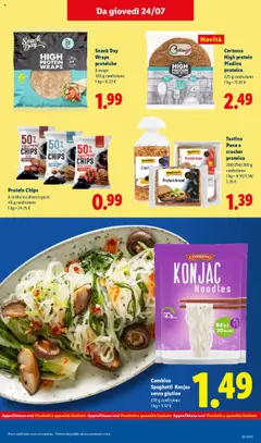 Volantino Lidl del 21.07.2025 | Pagina: 25 | Prodotti: Pane, Piadina