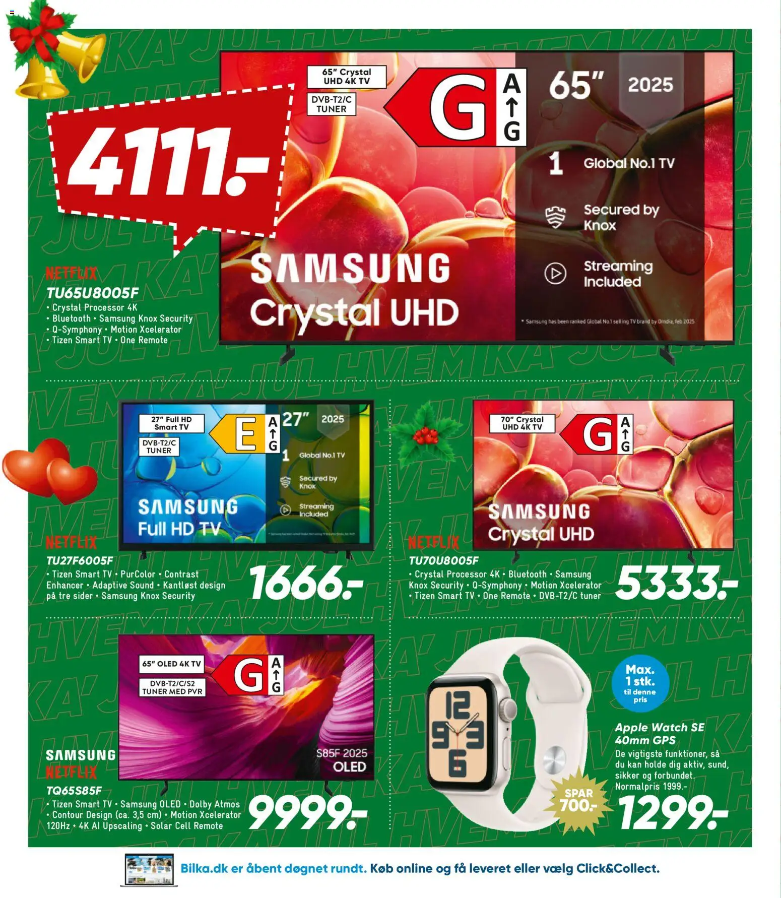 Bilka tilbudsavis – gyldig fra 19.12.2025 | Side: 10 | Produkter: Processor, Smart TV, GPS, TV