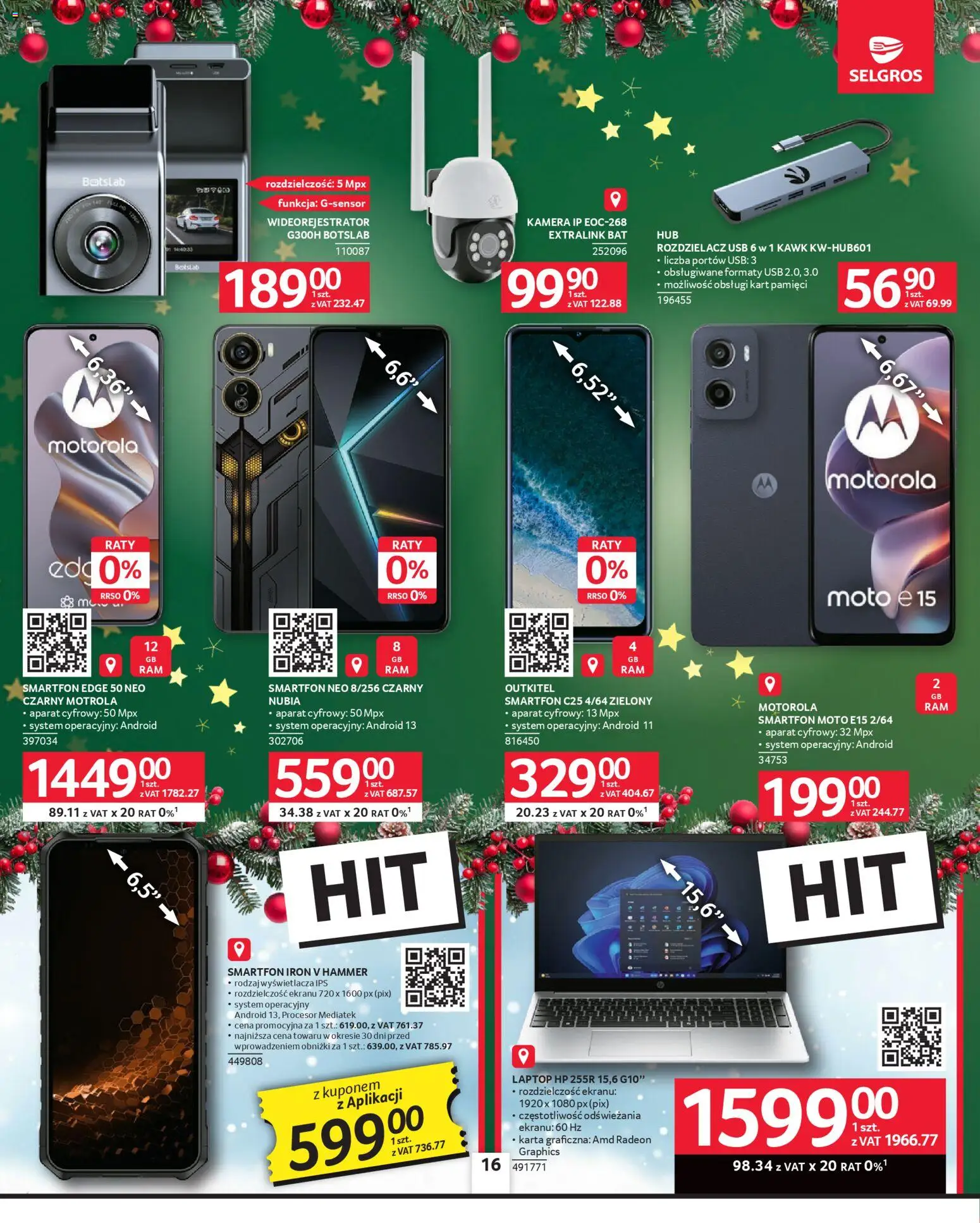 Selgros cash&carry Gazetka - Oferta przemysłowa od 04.12.2025 | Strona: 18 | Produkty: Karta, Smartfon, Laptop, USB
