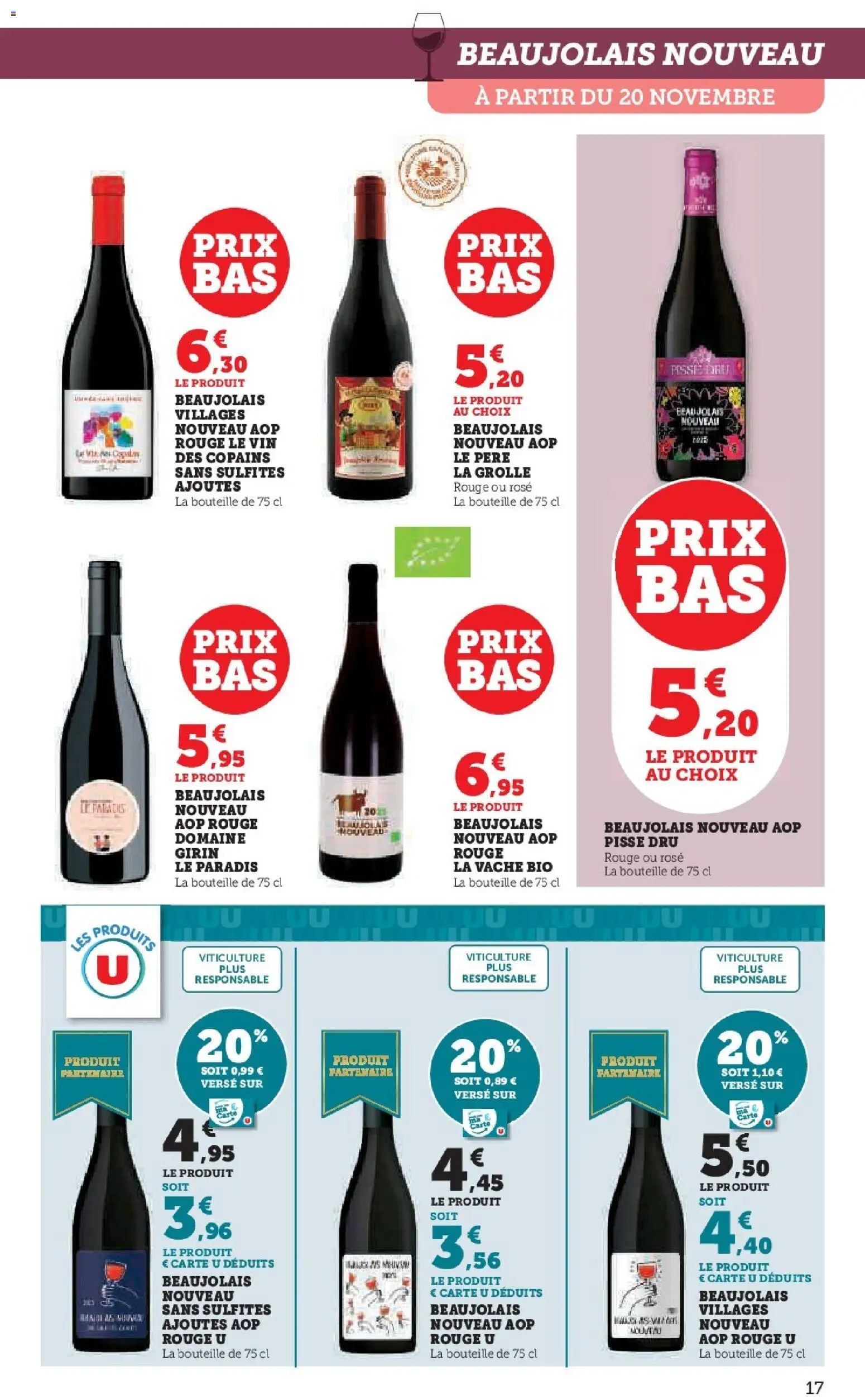 {H1} | Page: 17 | Produits: Vin, Beaujolais Nouveau