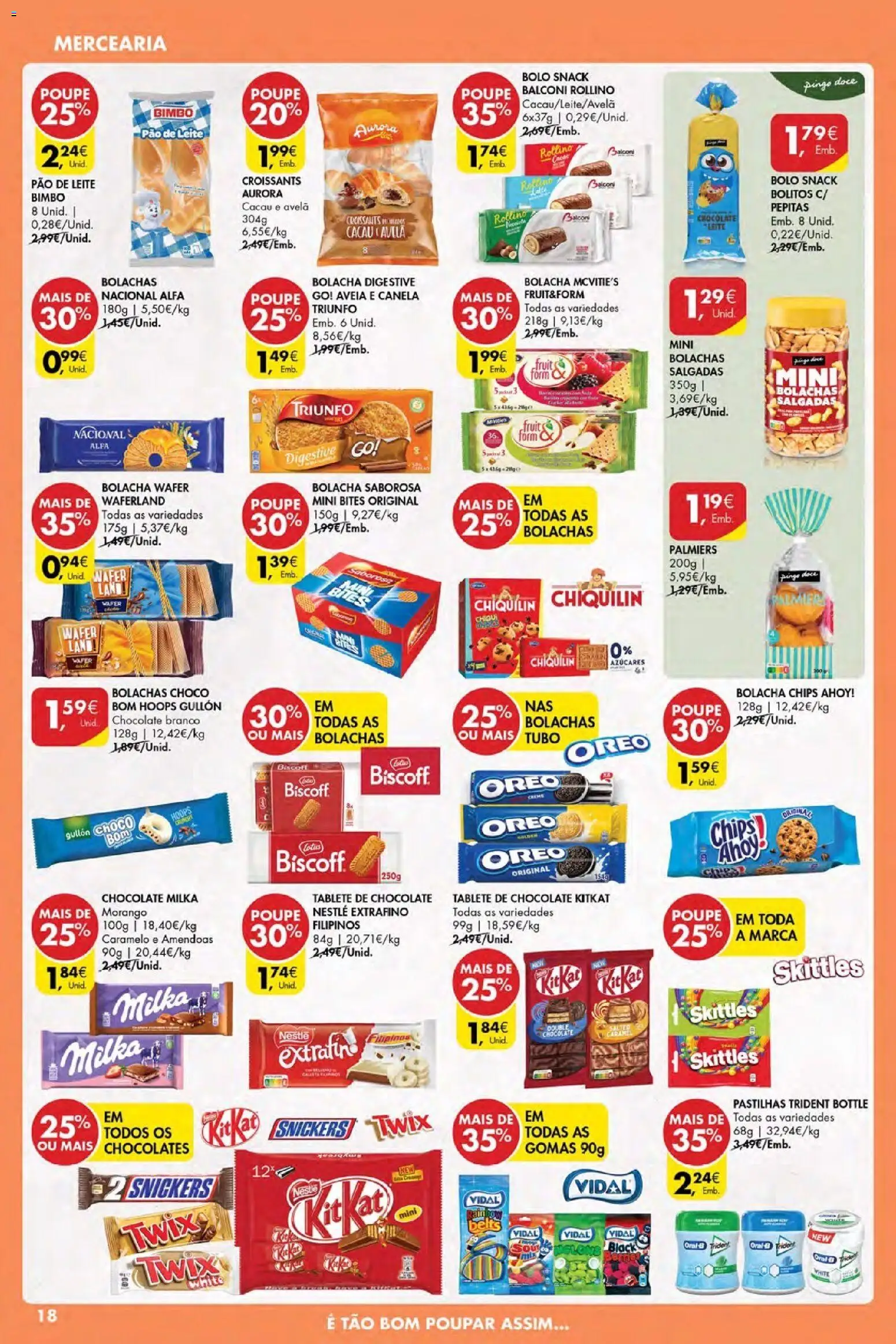 Pingo Doce Black Friday │ válido de 27.11.2025 | Página: 18 | Produtos: Amêndoas, Filipinos, Leite, Gomas
