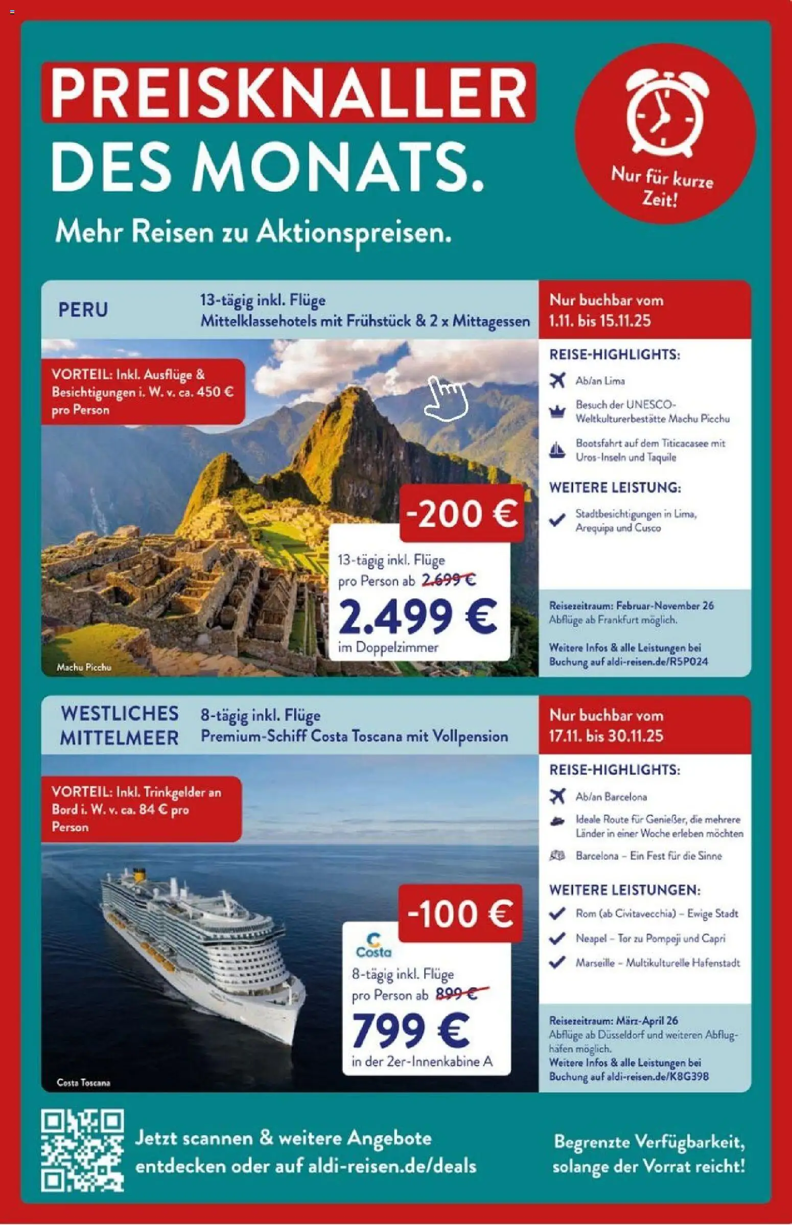 Aldi Reisen Prospekt 	 – gültig ab 01.11.2025 | Seite: 3