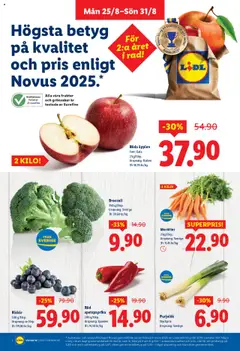 Lidl reklamblad aktuell från 25.08.2025 | Sida: 2