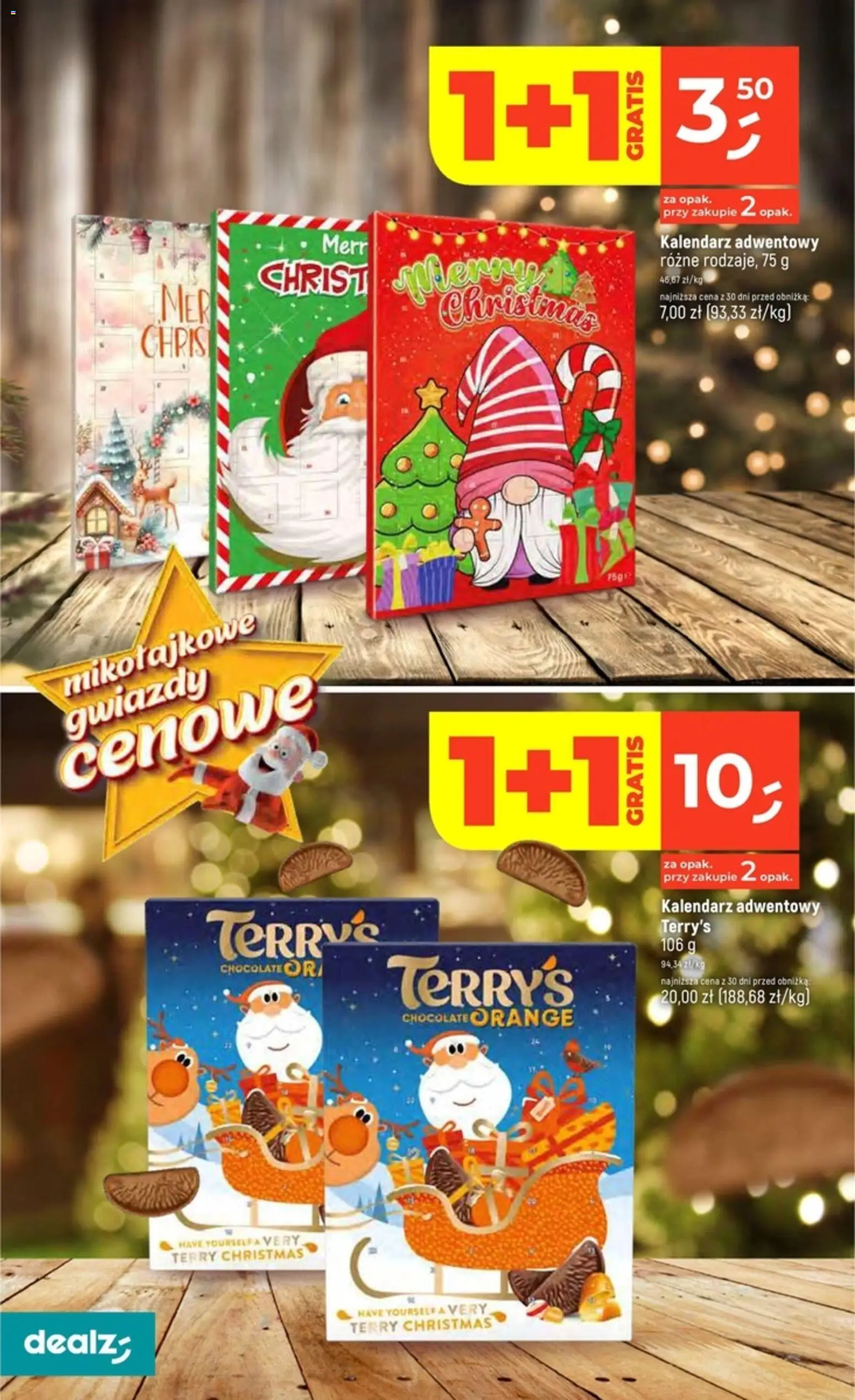 Dealz Black Friday od 27.11.2025 | Strona: 18 | Produkty: Kalendarz adwentowy, Kalendarz